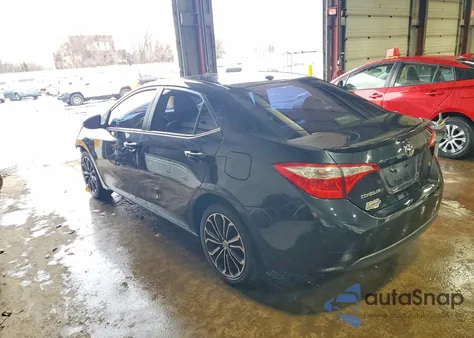 2016 Toyota Corolla L from USA, damaged, VIN 2T1BURHE7GC504708